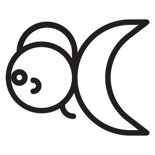 Fish, golden, animal, pet, water icon