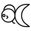 Fish outline icon 64x64