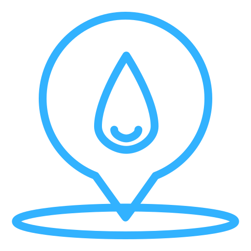 Water, communication, message, interaction, chat, email icon