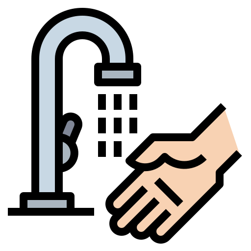 Cleaning, hand, healthy, wash, water icon