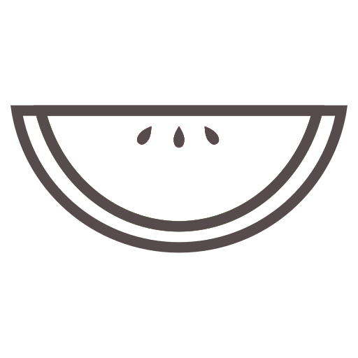 Food, fruit, melon, summer, vacation, water, watermelon icon
