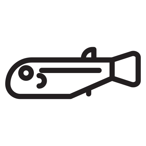 Fish, neon, water, animal, pet icon