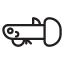 Fish outline icon 64x64