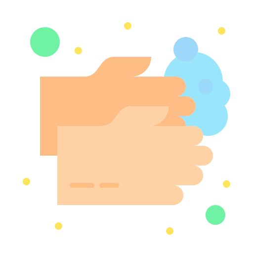 Hand, healthcare, wash, washing, water icon