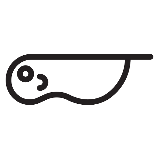 Animal, black, fish, ghost, animals, pet, water icon