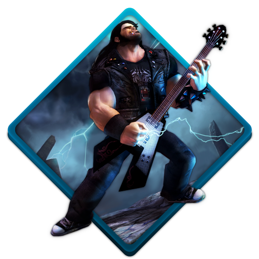 Brutal, legend icon