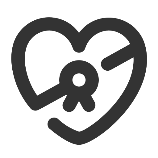Gift, heart, chocolate, box icon