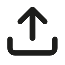 Arrow,Box,Document,Outline,Share,Top,Upload