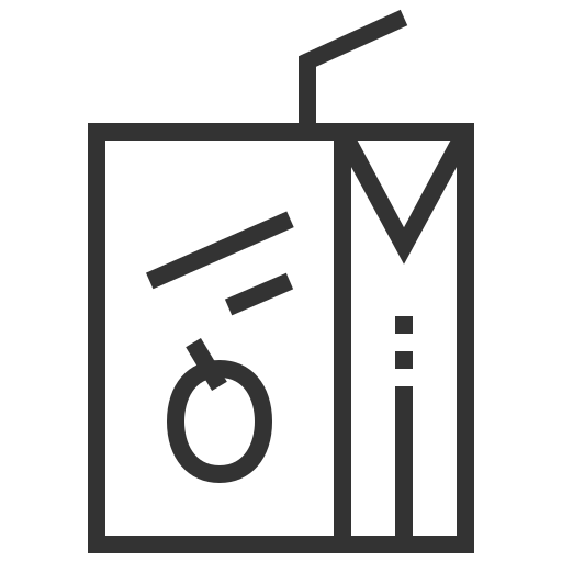 Box, juice, beverage, drink icon