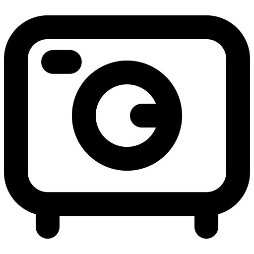 User, interface, safety, box, safe, security, money icon