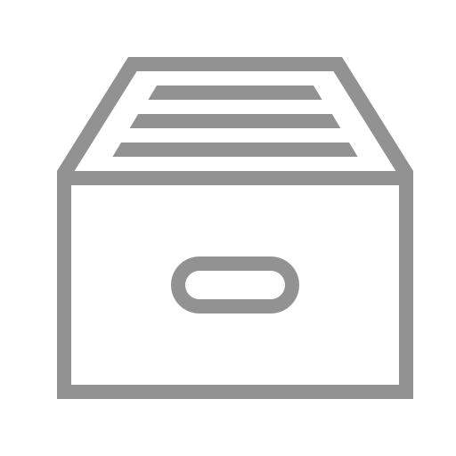 Box, filled icon