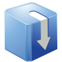 Blue,Box,Download
