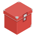 Box,Tools,Storage,Red