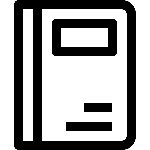 App, book, essential, ui icon
