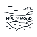 Hollywood,Landmark,Mountain,Sign,Usa