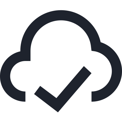 Cloud, depozit, ok, sign, space, storage, wireless icon