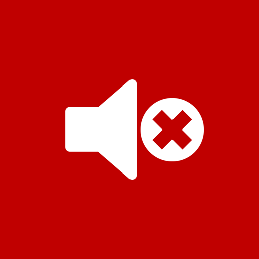 Volume, not, running icon