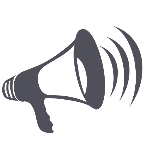 Sound, blogger, amplifier, volume, speaker, strike, megaphone icon