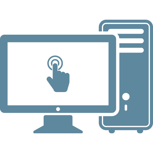 Computer, desktop, device, hardware, monitor, pc, server icon