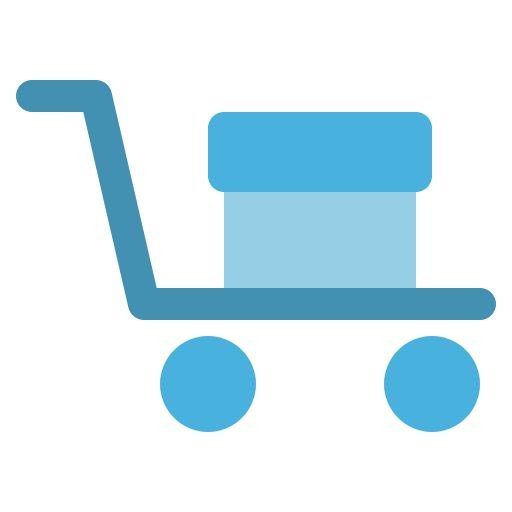 Box, delivery, hand, package, shipping, truck icon
