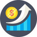 Arrow,Business,Coin,Dollar,Graph