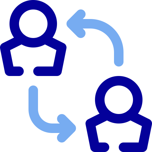 Change, switch, employee, business, office, work, management icon