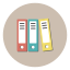 Flat office icon 64x64
