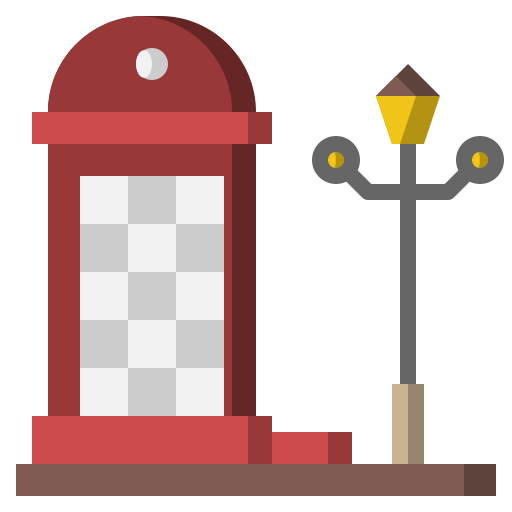 And, architecture, booth, box, city, phone, telephone icon