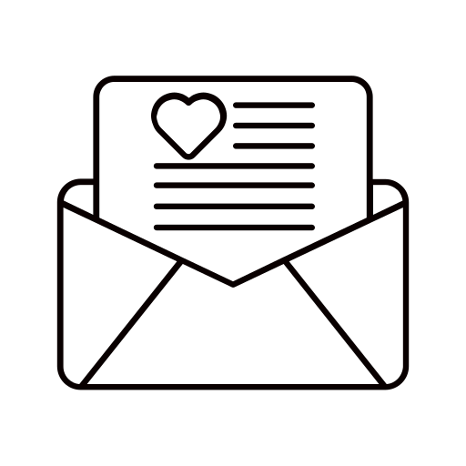 Box, boxes, envelope, gift, heart, present icon