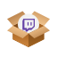 Isometric social boxes icon 64x64