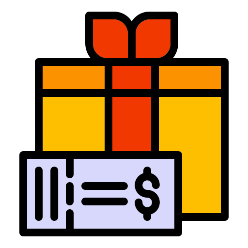 Gift, present, box, birthday icon