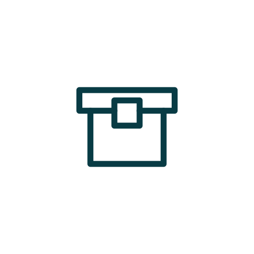 Box, cargo, delivery, package, seal icon