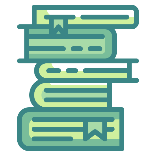 Book, education, library, notebook, read, school, stacks icon