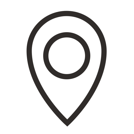 Location, pin, place, point, map, navigation, sign icon