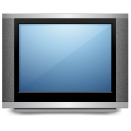Monitor, screen, tv icon