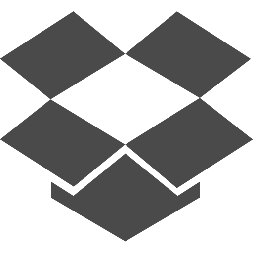 Dropbox, box, cloud, social, storage icon