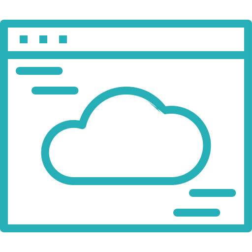 Cloud, service, analysis, business, computing, office, work icon