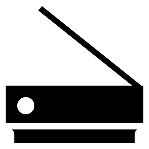 Machine, media, multimedia, office, scan, scanner, scanning icon