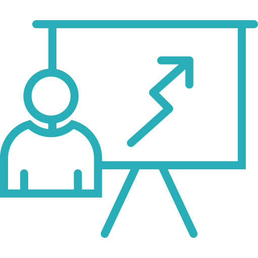 Presentation, analysis, business, finance, office, seo, work icon