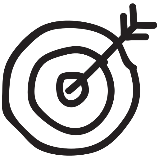 Business, focus, goals, mission, office, seo, target icon