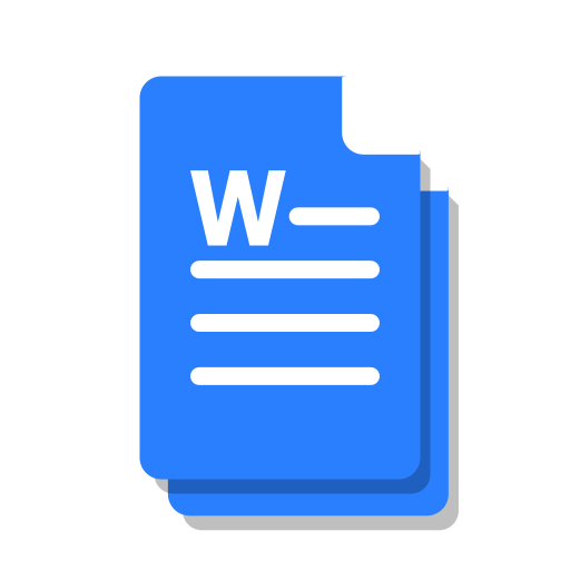 Blue, copy, doc, file, ms, office, word icon