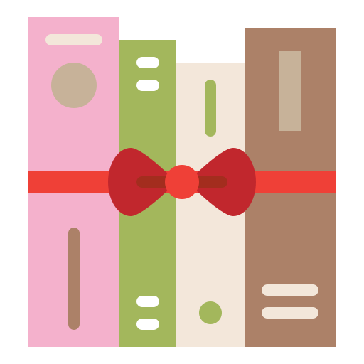 Book, gift, present, surprise icon