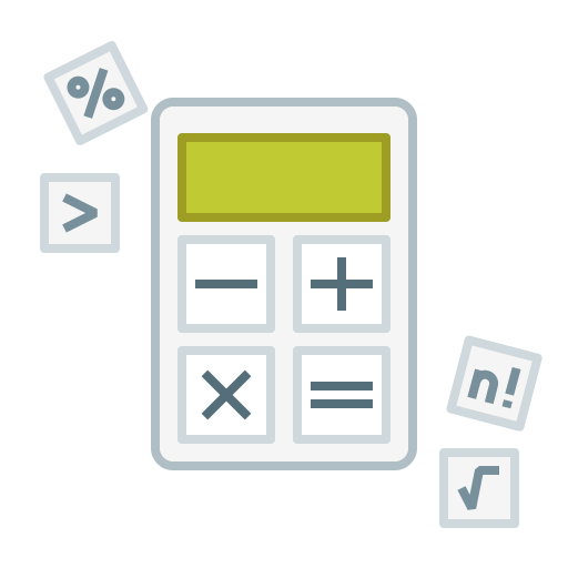 Calculator, business, calc, finance, study icon