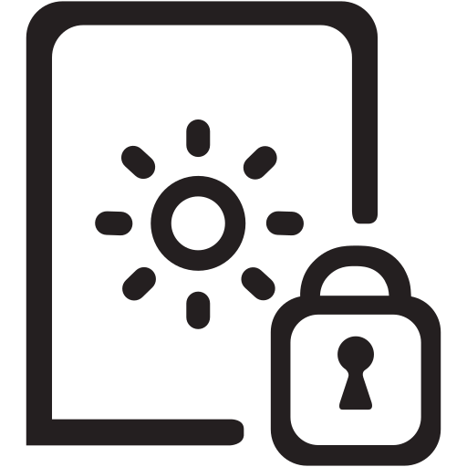 Box, deposit, safe, lock, protection, secure, security icon