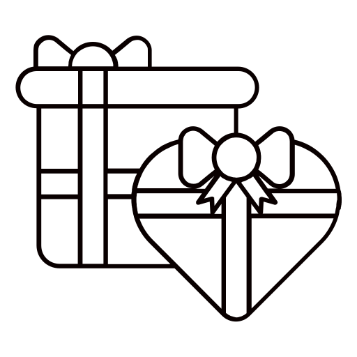 Box, boxes, gift, heart, present icon