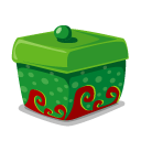 Box, green icon