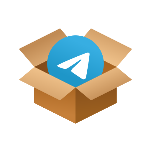 Box, telegram, package icon