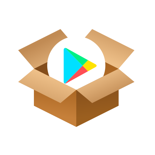 Box, googleplay, package icon