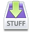 Box, download, stuff icon