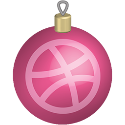 Christmas, dribbble, media, set, social, toys icon